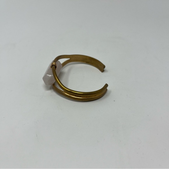 STATEMENT ROSE QUARTZ BRACELET - Picture 4 of 11